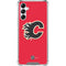 NHL Calgary Flames Solid Background Galaxy A15 5G Clear Case